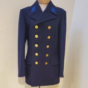 Vintage Military navy pea coat (authentic)